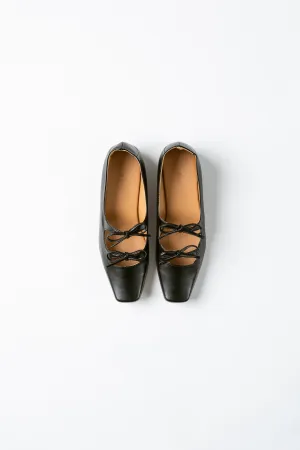 Agnes Mary Janes in Black