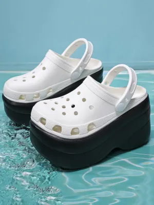 Amozae-High Platform Solid Sandals