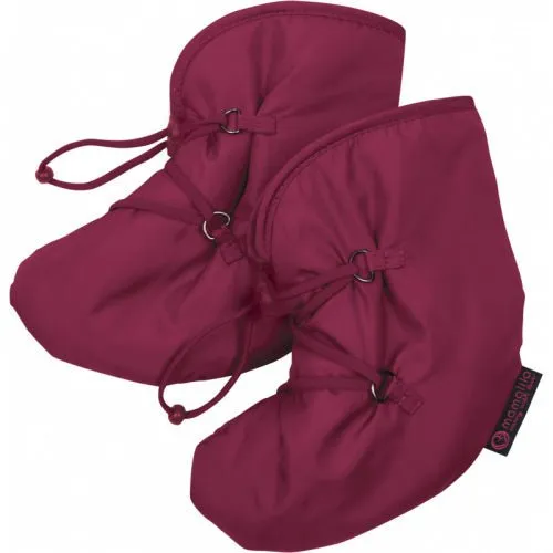 Babywearing Booties - Quilted Berry