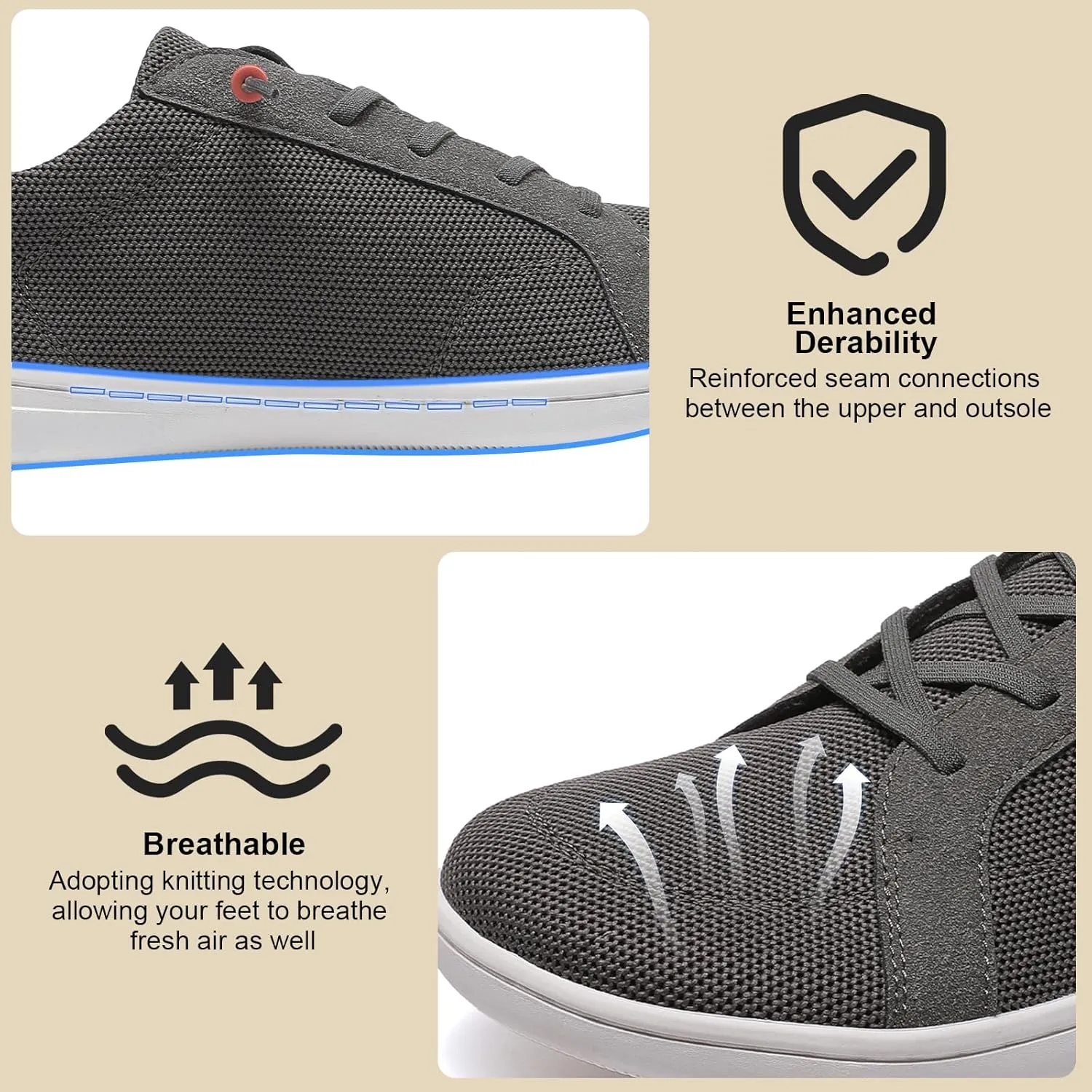 Barefoot Wide Toe Box Shoes for Women - Minimalist Barefoot Shoes with | Zero Drop Sole | Extra Wide Slip on Walking Shoes for Women