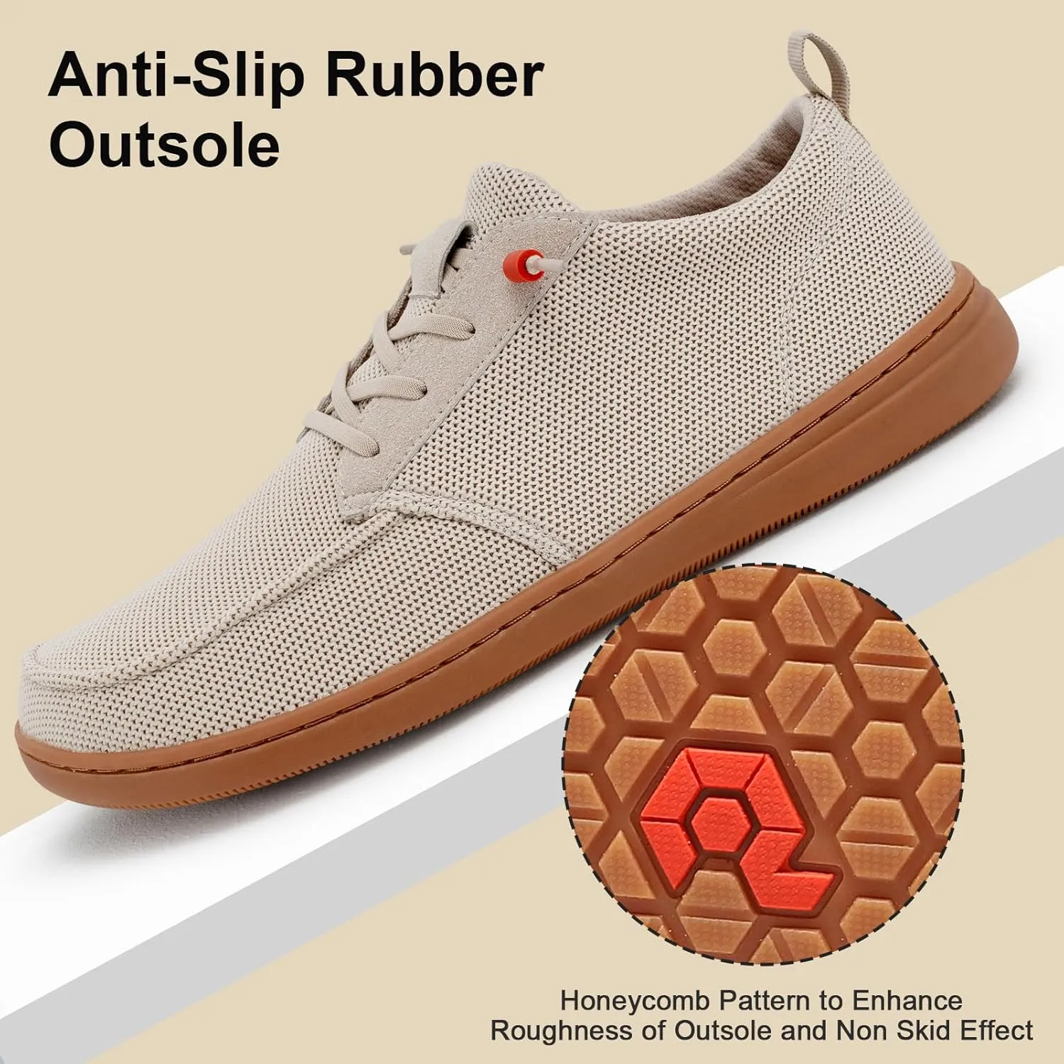 Barefoot Wide Toe Box Shoes for Women - Minimalist Barefoot Shoes with | Zero Drop Sole | Extra Wide Slip on Walking Shoes for Women