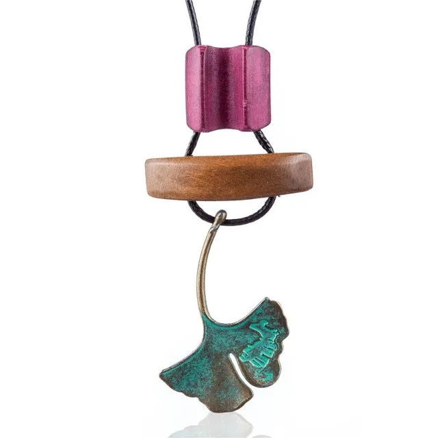 Beautiful Wooden Beads & Pendant Necklaces