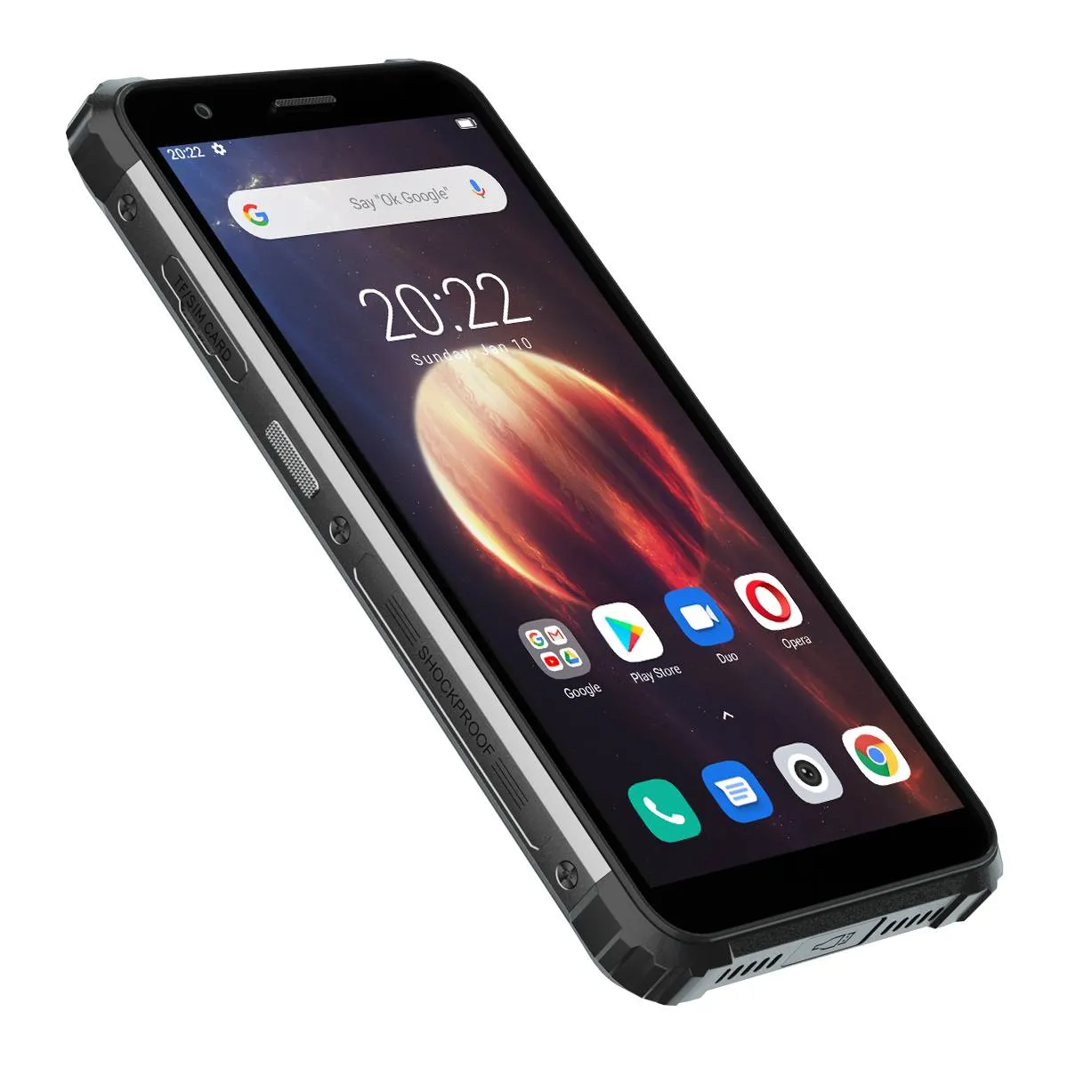 Blackview BV6600 - Smartphone Rugged con Grande Batteria 8580mAh, 4GB RAM 64GB ROM, 4G Dual SIM,NFC/GPS/OTG/Fingerprint