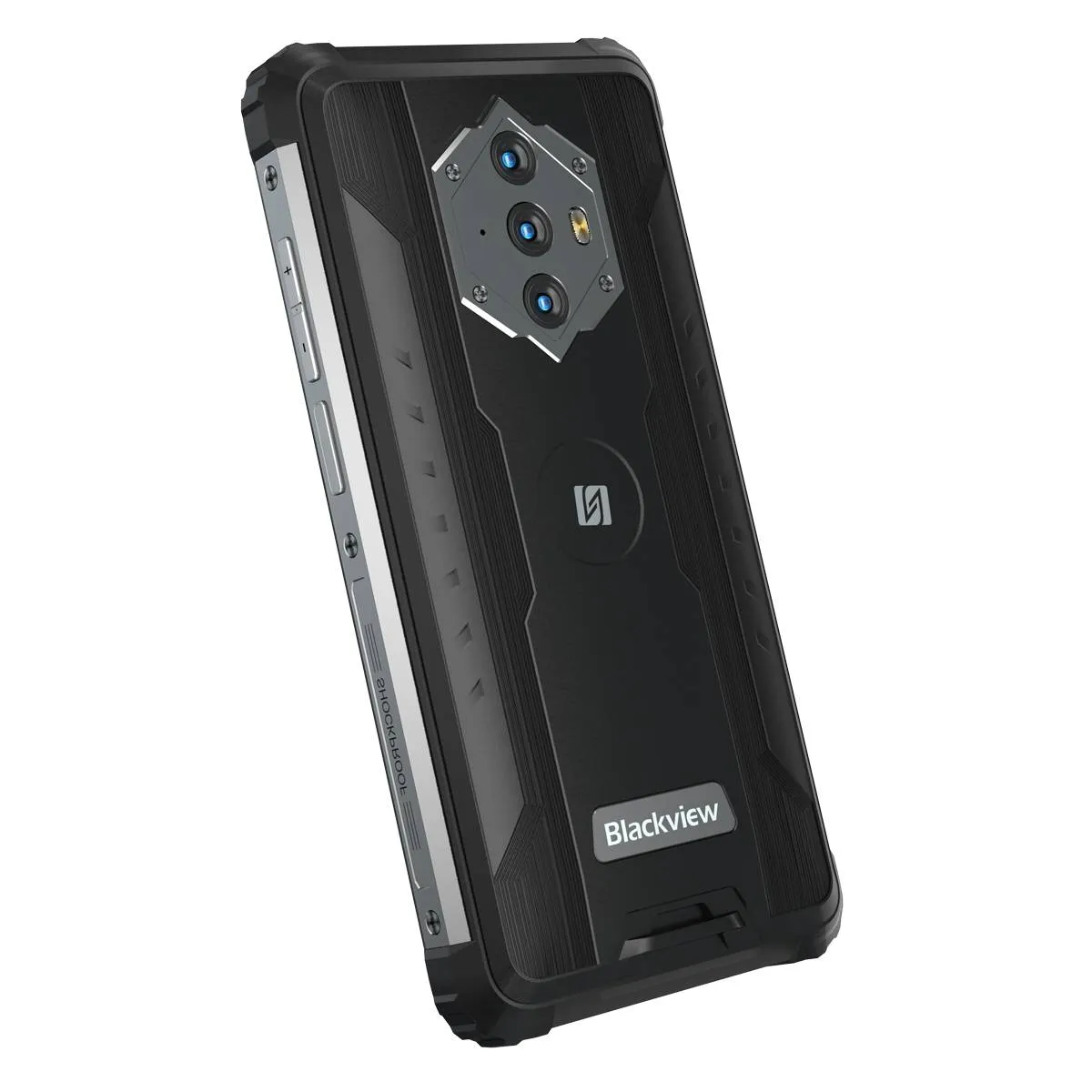 Blackview BV6600 - Smartphone Rugged con Grande Batteria 8580mAh, 4GB RAM 64GB ROM, 4G Dual SIM,NFC/GPS/OTG/Fingerprint