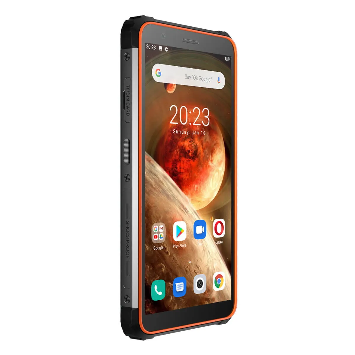 Blackview BV6600 - Smartphone Rugged con Grande Batteria 8580mAh, 4GB RAM 64GB ROM, 4G Dual SIM,NFC/GPS/OTG/Fingerprint