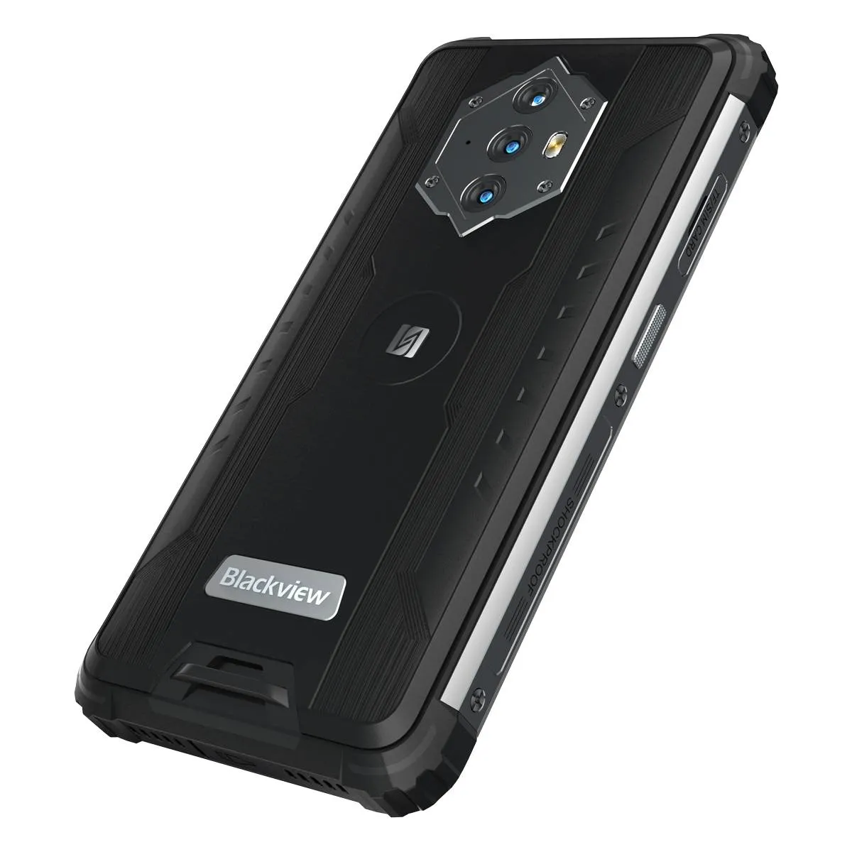 Blackview BV6600 - Smartphone Rugged con Grande Batteria 8580mAh, 4GB RAM 64GB ROM, 4G Dual SIM,NFC/GPS/OTG/Fingerprint