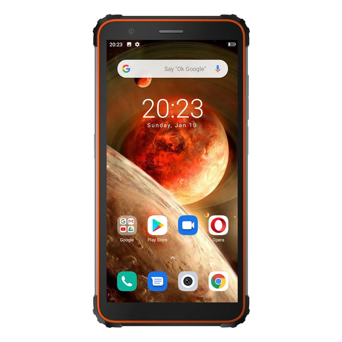 Blackview BV6600 - Smartphone Rugged con Grande Batteria 8580mAh, 4GB RAM 64GB ROM, 4G Dual SIM,NFC/GPS/OTG/Fingerprint