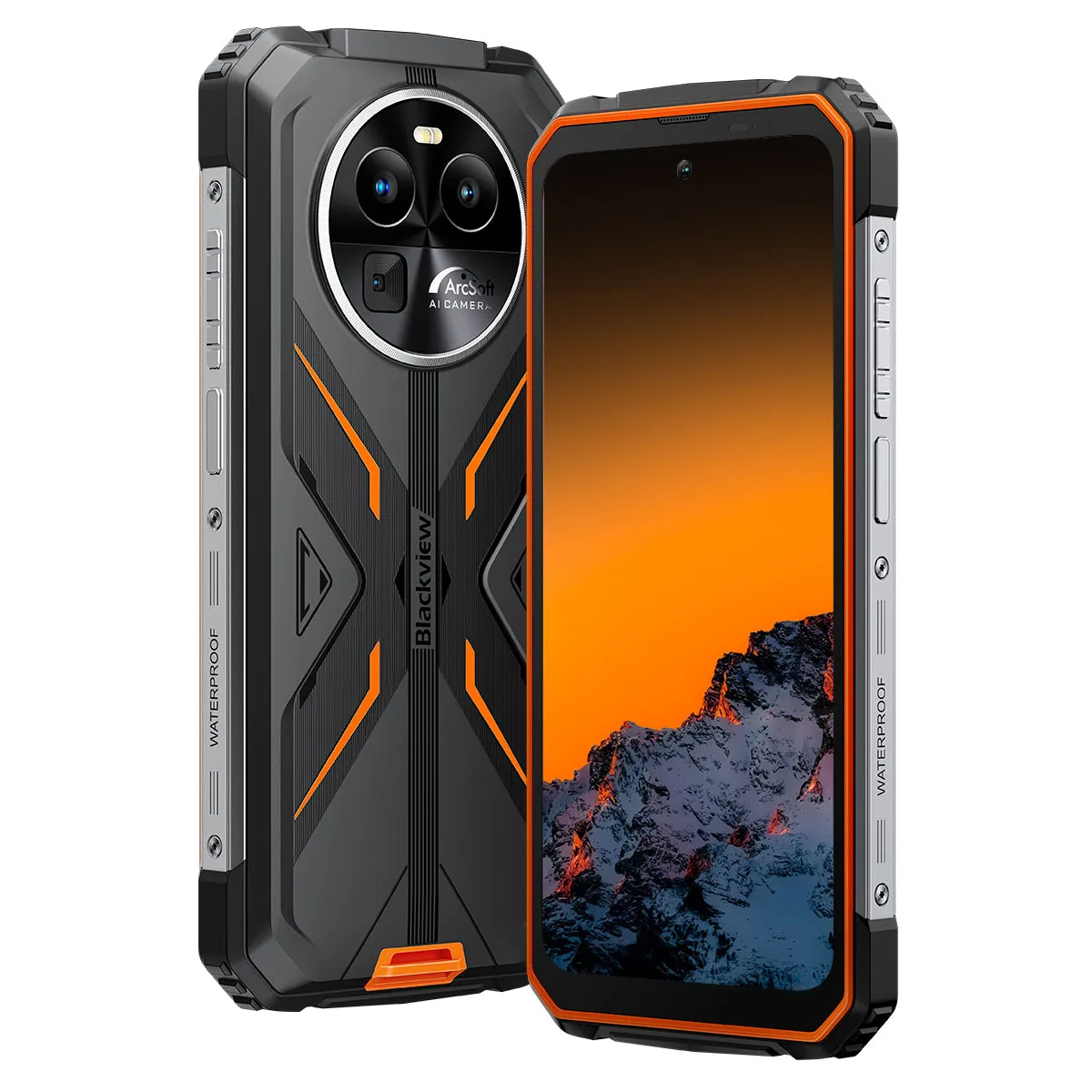 Blackview BV8100 - Torcia a doppio LED super luminosa Display da 6,5 pollici 120 Hz MediaTek Helio G99 8/12   256 GB 8800 mAh 4G Cellulare robusto
