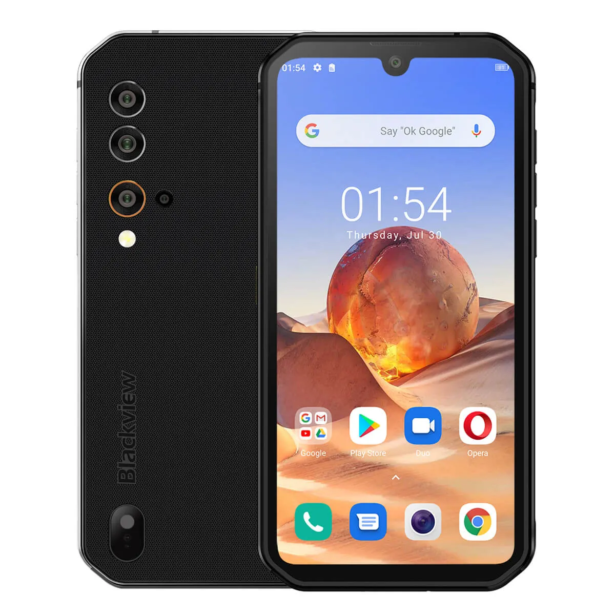 Blackview BV9900E - Rugged Smartphone Ricarica Wireless, 6GB RAM 128GB ROM,  Dual 4G SIM