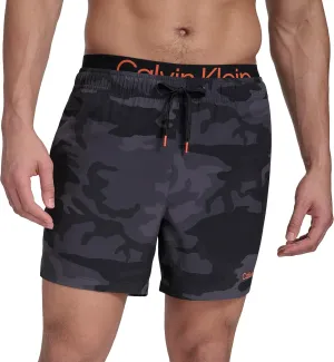 Calvin Klein Men's Volley Quick Dry Stretch Swim Trunk