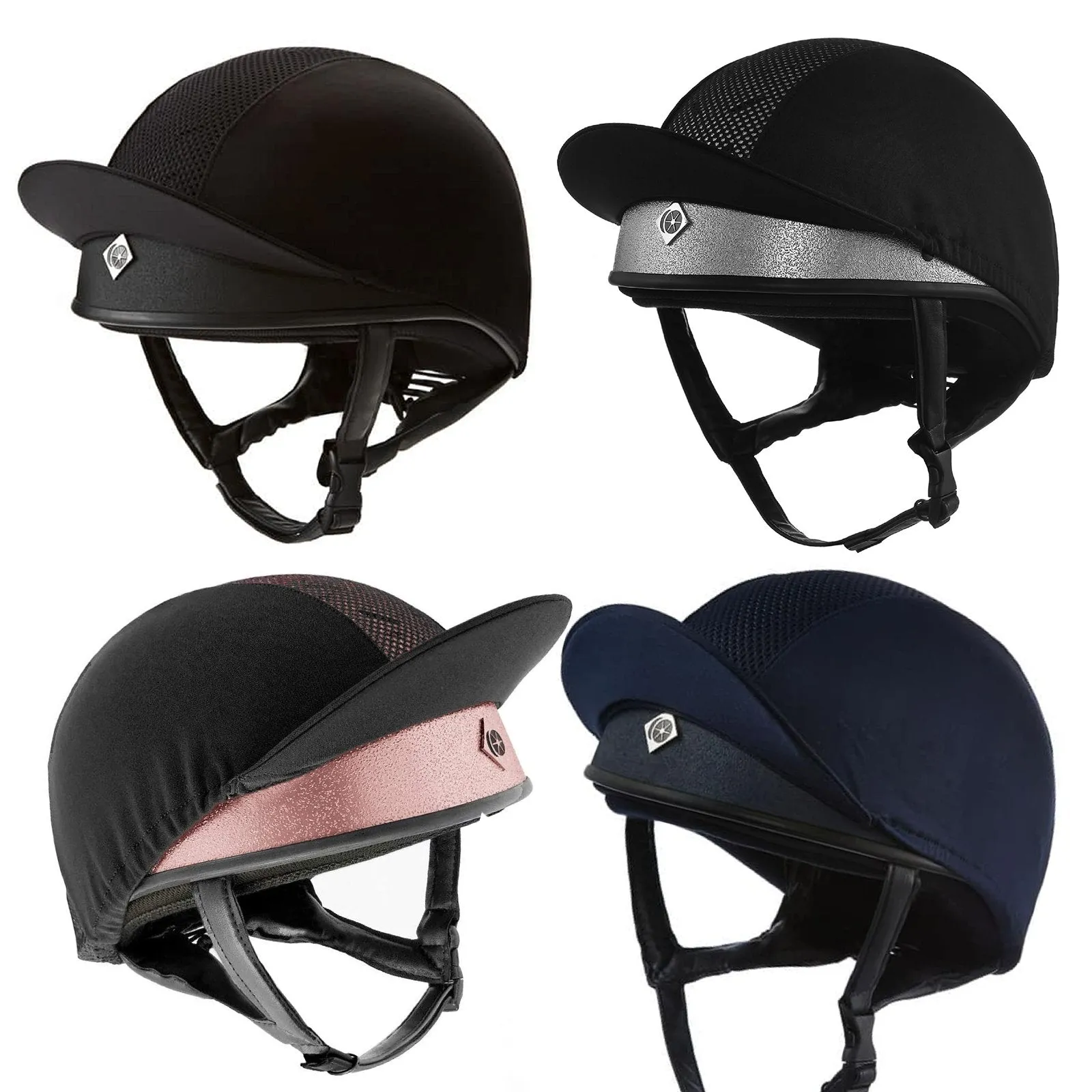 Charles Owen Pro 11 Plus Jockey Skull Navy