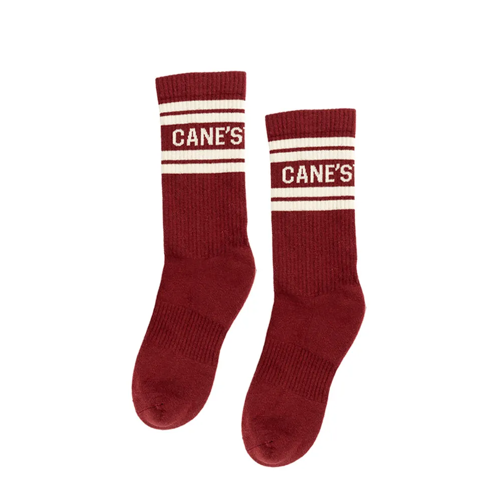 Collegiate Raising Cane's Socks