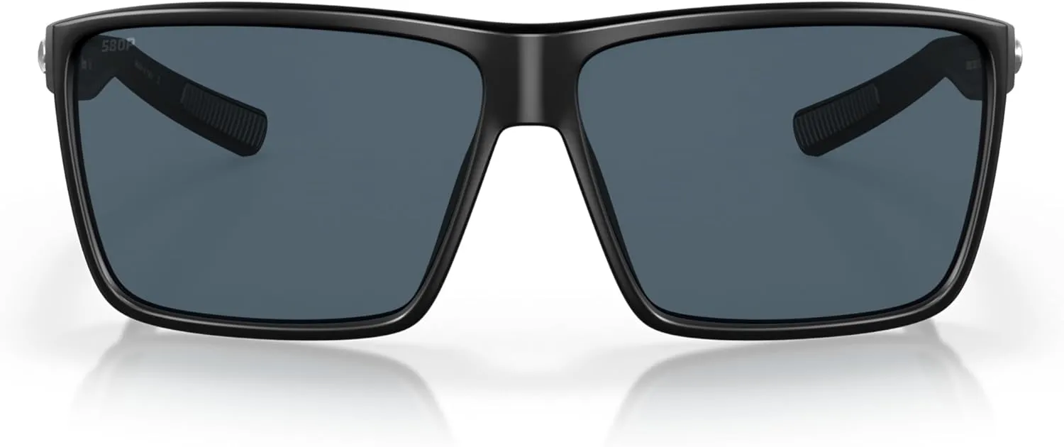 Costa Del Mar Men's Rincon Fishing and Watersports Rectangular Sunglasses