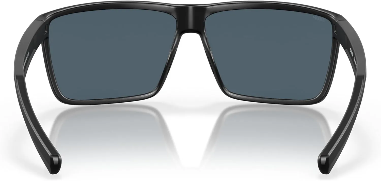Costa Del Mar Men's Rincon Fishing and Watersports Rectangular Sunglasses