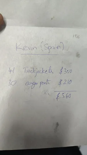 Custom handpick Kevin Handpick 71 pieces