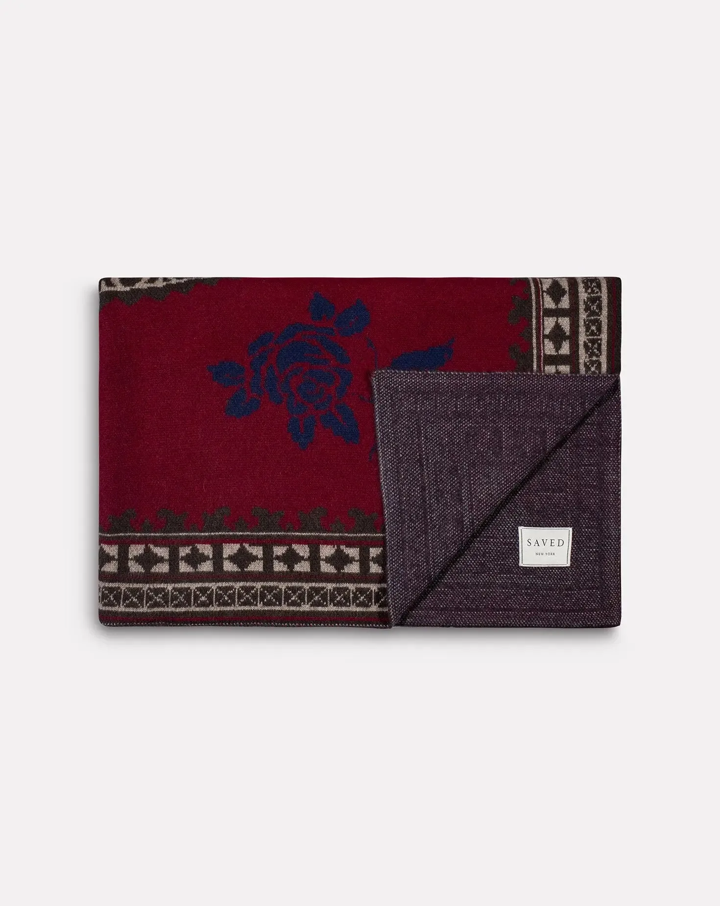 Dance of the Deer Crimson Throw