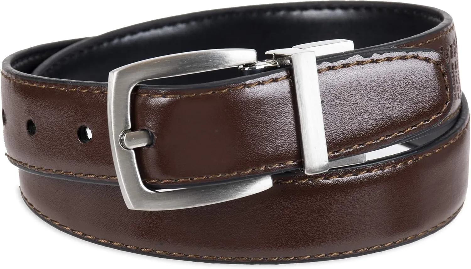 Dockers Boy??s Big Reversible Two-In-One Dress and Casual Belts