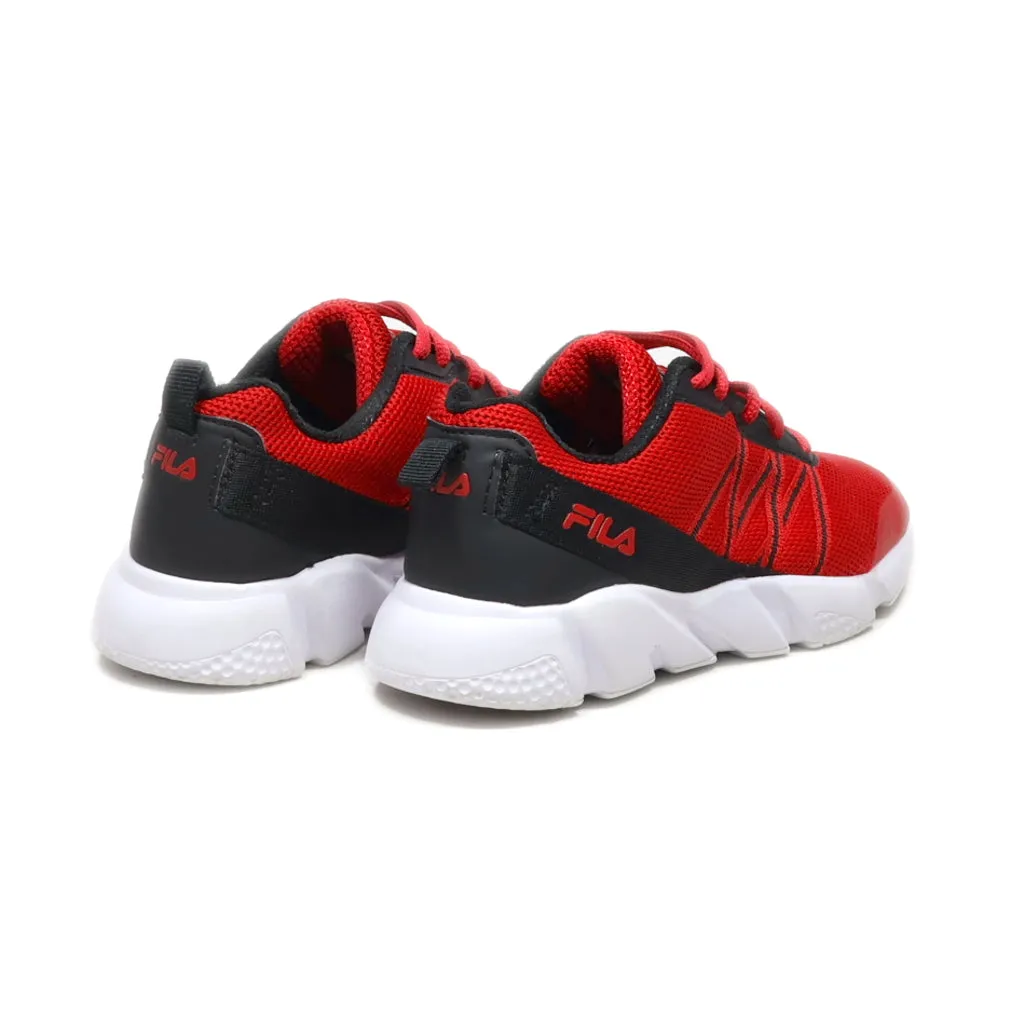 Fila Sport Shoes Leather Red Colour For Kids