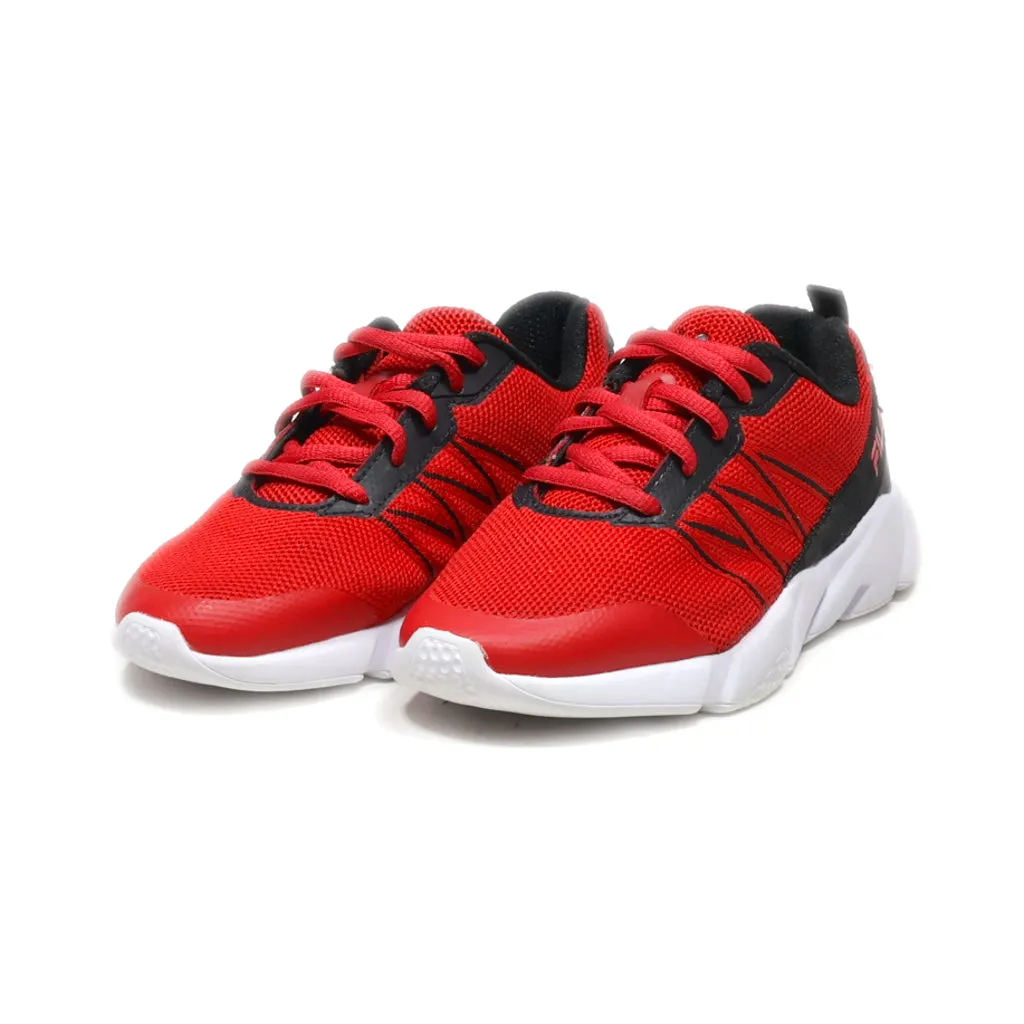 Fila Sport Shoes Leather Red Colour For Kids