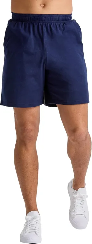 Hanes Men's Originals Cotton Shorts with Pockets, Pull-On Jersey Gym Shorts, 7