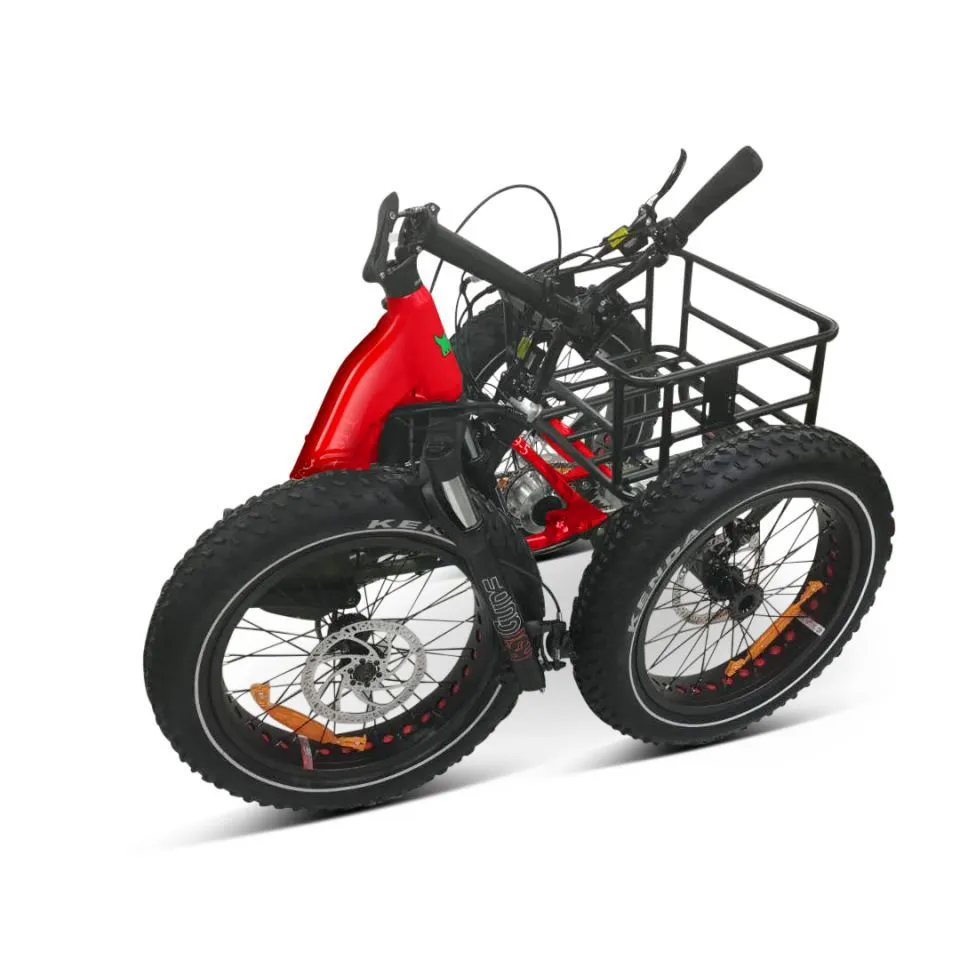 Jorvik Mid Drive Folding Electric Mountain Trike JMT9 (250w)