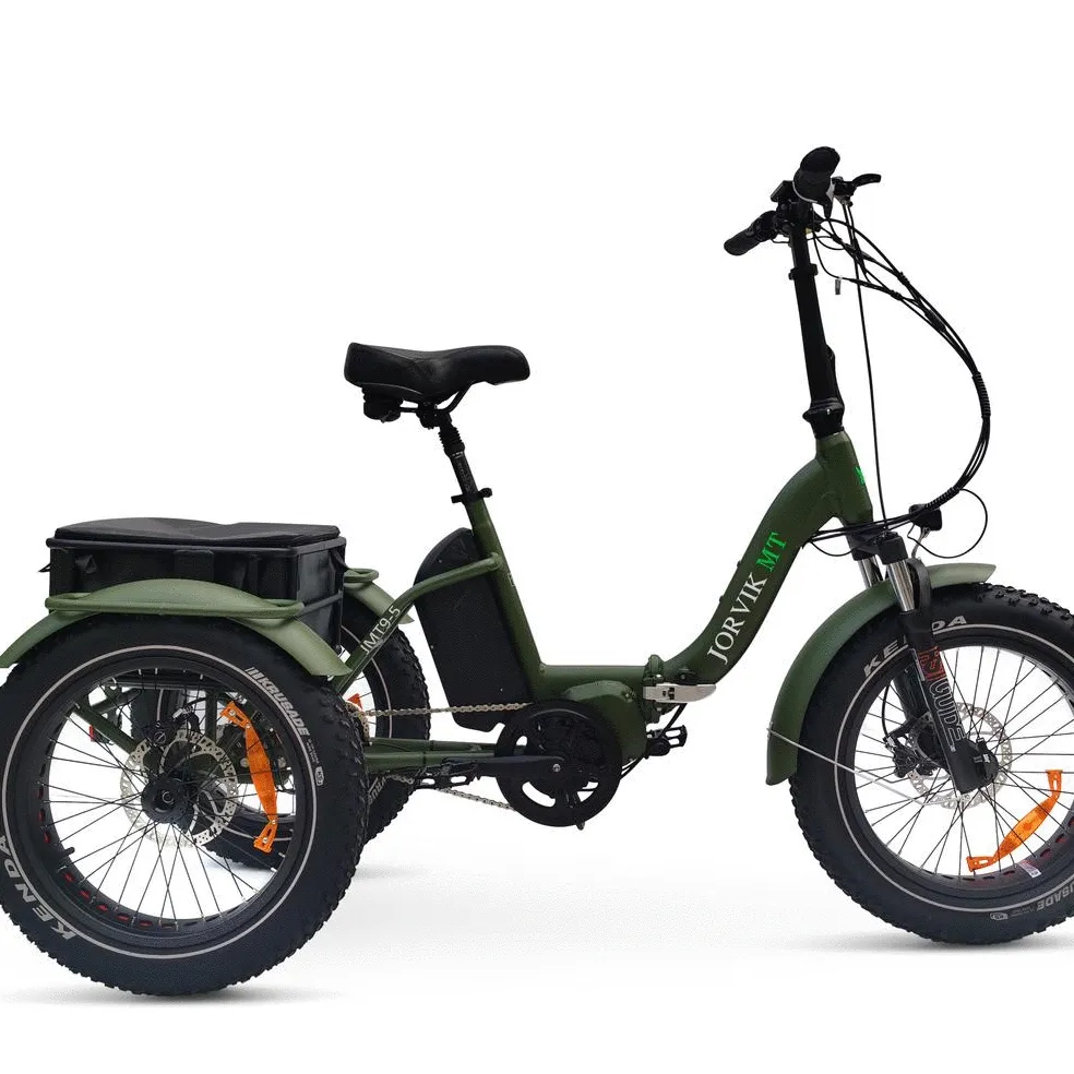 Jorvik Mid Drive Folding Electric Mountain Trike JMT9 (250w)
