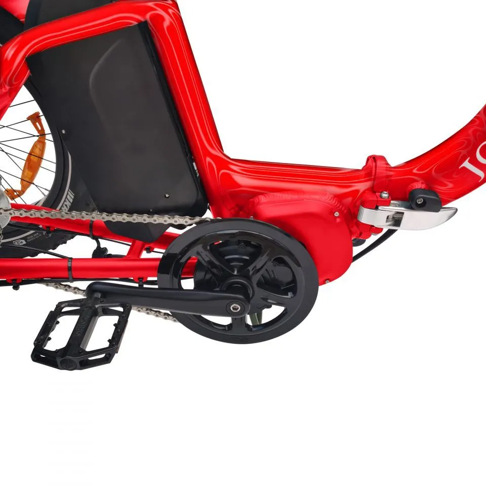 Jorvik Mid Drive Folding Electric Mountain Trike JMT9 (250w)