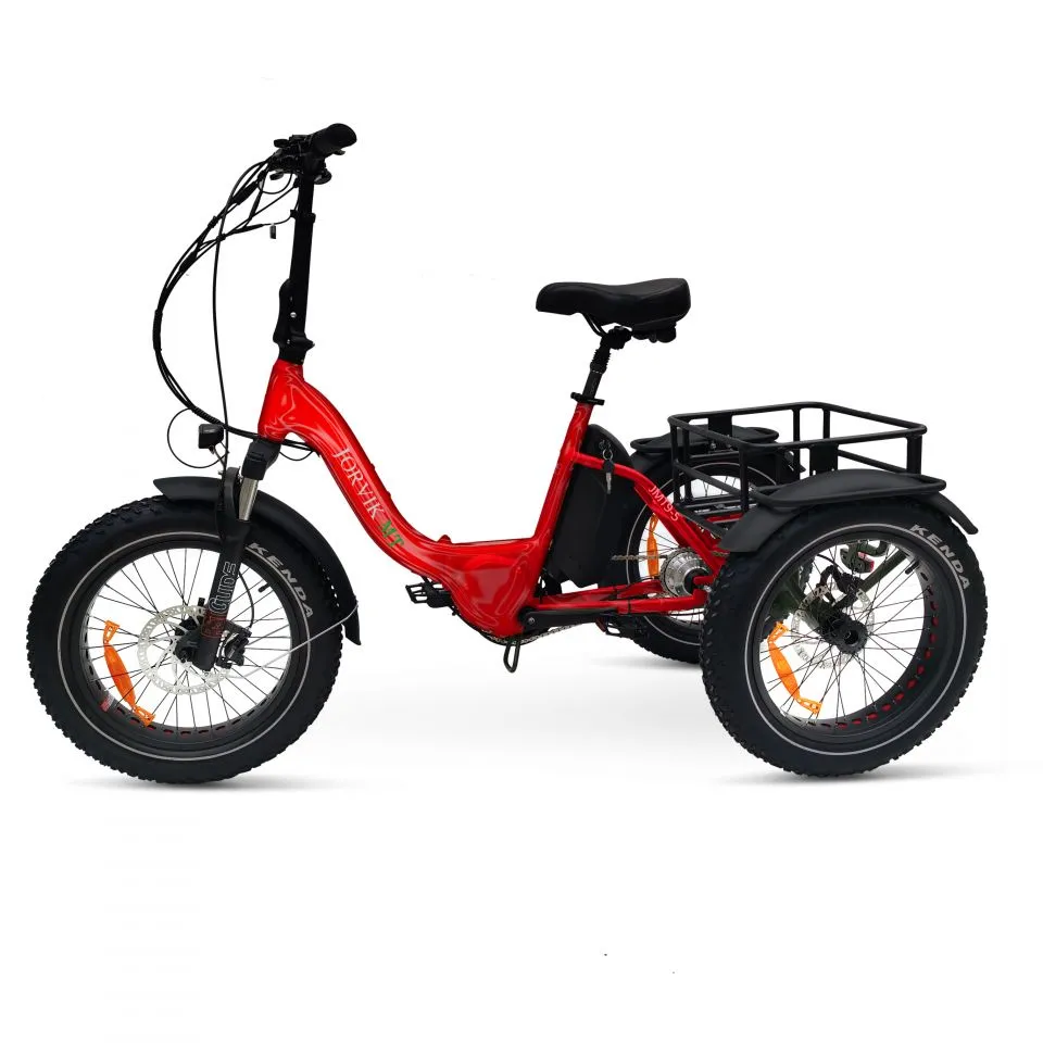 Jorvik Mid Drive Folding Electric Mountain Trike JMT9 (250w)