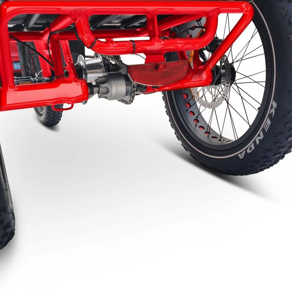 Jorvik Mid Drive Folding Electric Mountain Trike JMT9 (250w)