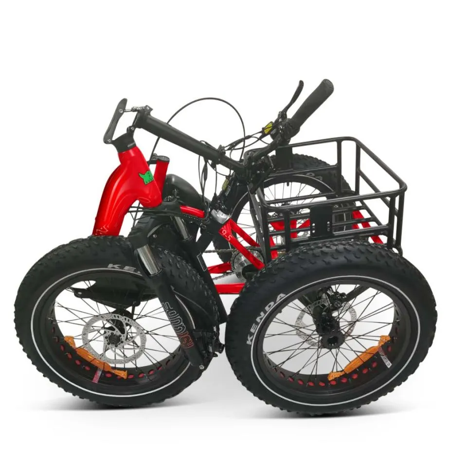 Jorvik Mid Drive Folding Electric Mountain Trike JMT9 (250w)