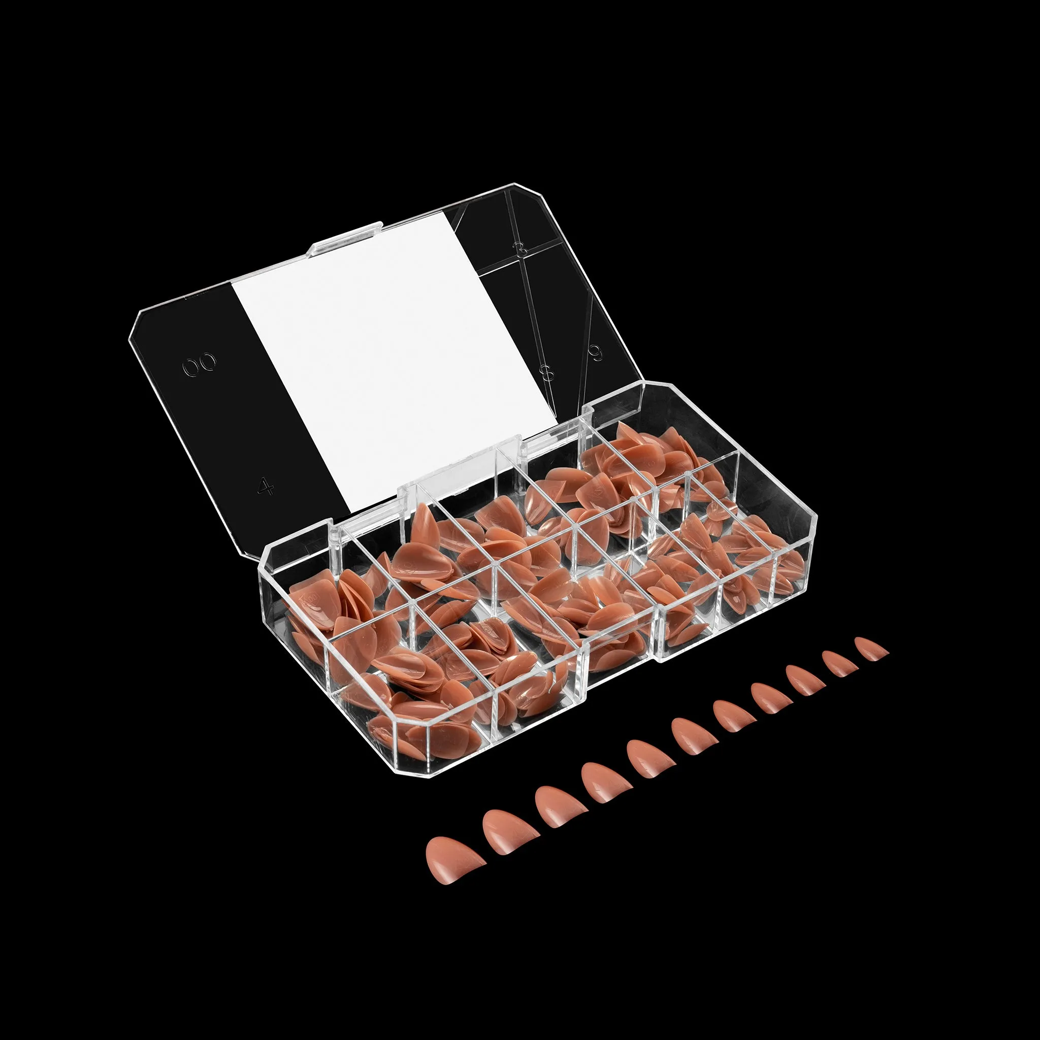Neutrals Gel-X® Imani Natural Almond Extra Short Box of Tips - 11 Sizes (150pcs)