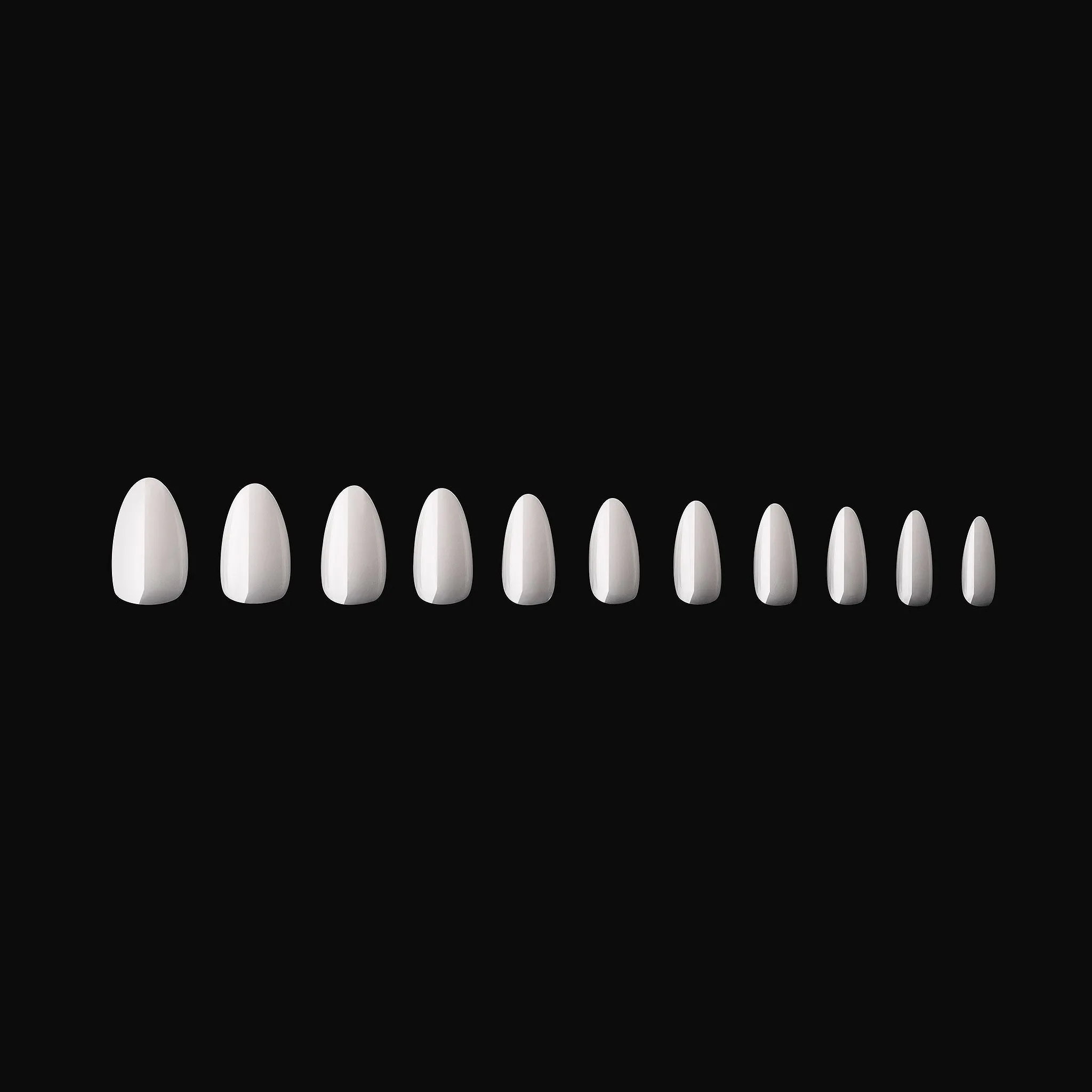 Neutrals Gel-X® Whitney Natural Almond Medium Box of Tips - 11 Sizes (150pcs)