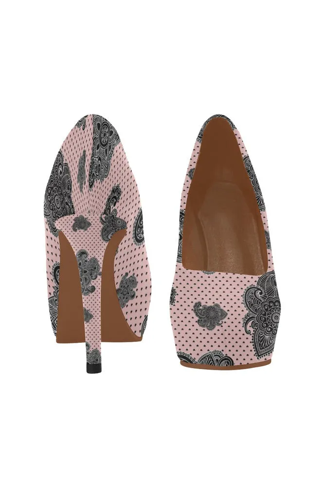 Paisley Hearts Women's High Heels