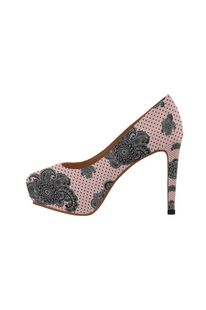 Paisley Hearts Women's High Heels