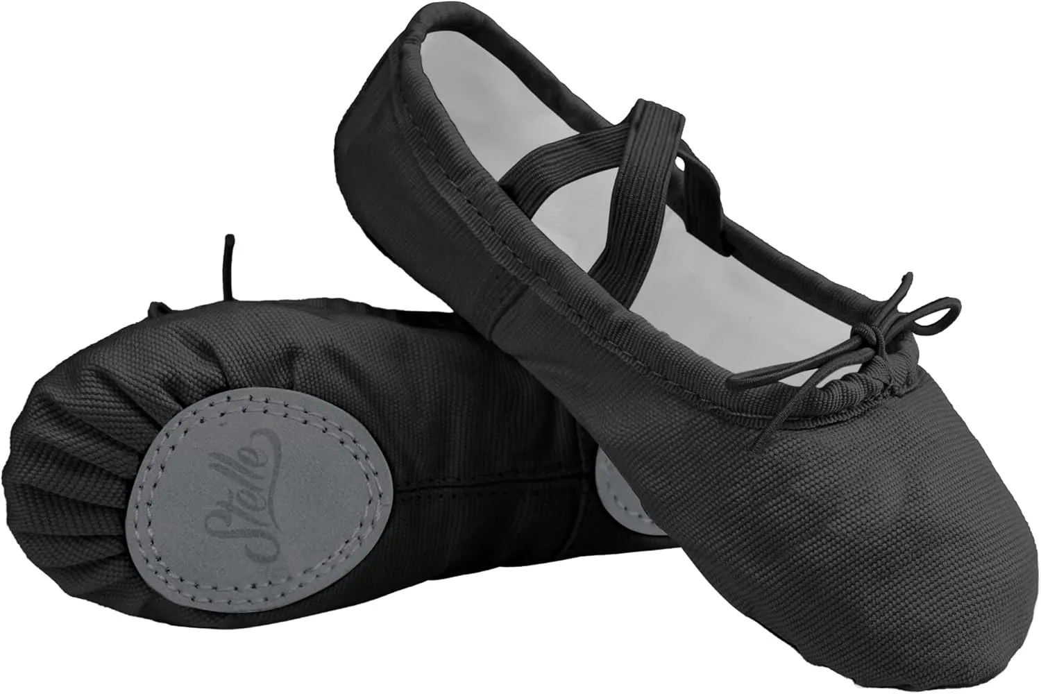 Stelle Canvas Ballet Shoes for Girls Dance Ballet Slippers Shoes??Toddler/Little/Big Kid/Women??