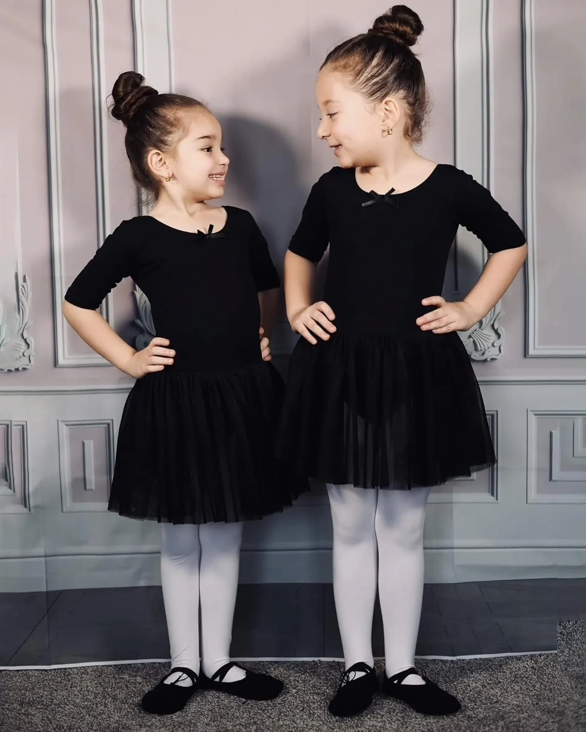 Stelle Canvas Ballet Shoes for Girls Dance Ballet Slippers Shoes??Toddler/Little/Big Kid/Women??