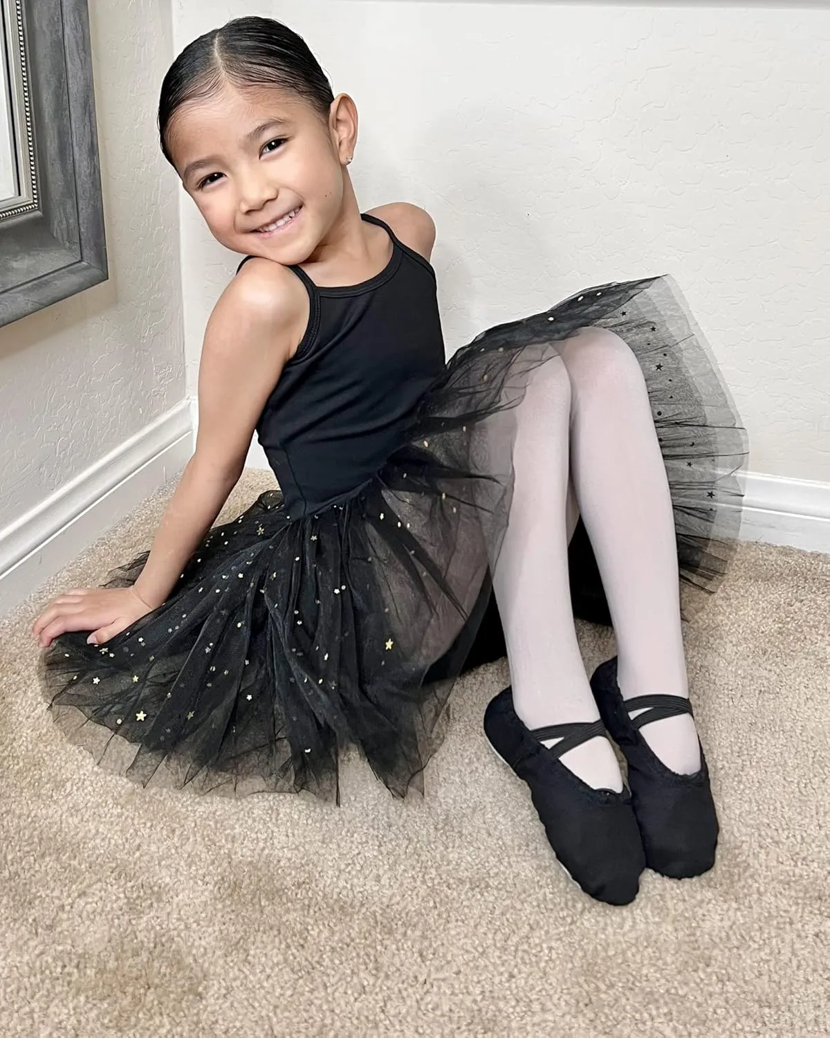 Stelle Canvas Ballet Shoes for Girls Dance Ballet Slippers Shoes??Toddler/Little/Big Kid/Women??
