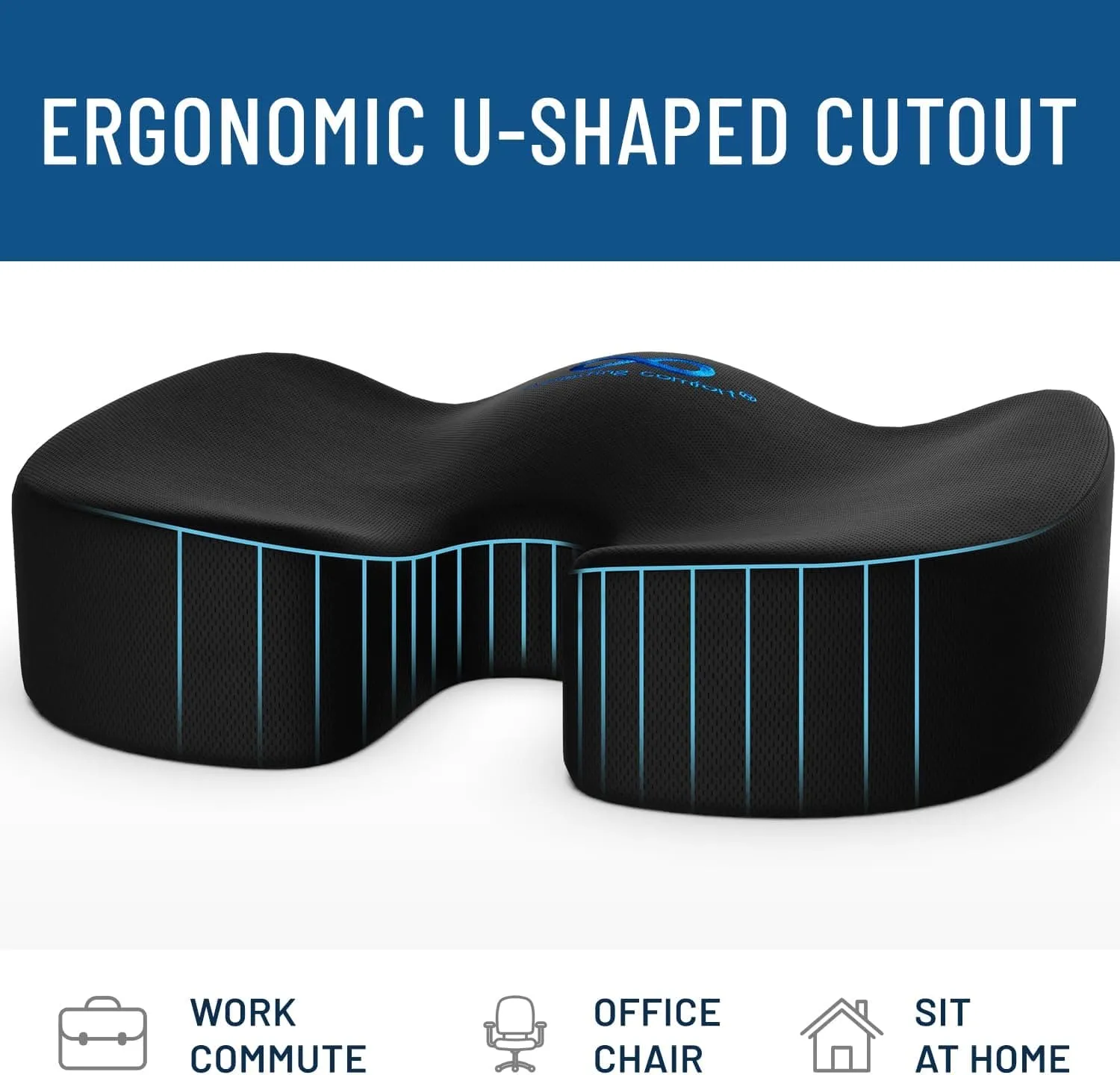 Ultimate Gel Infused Seat & Back Cushion