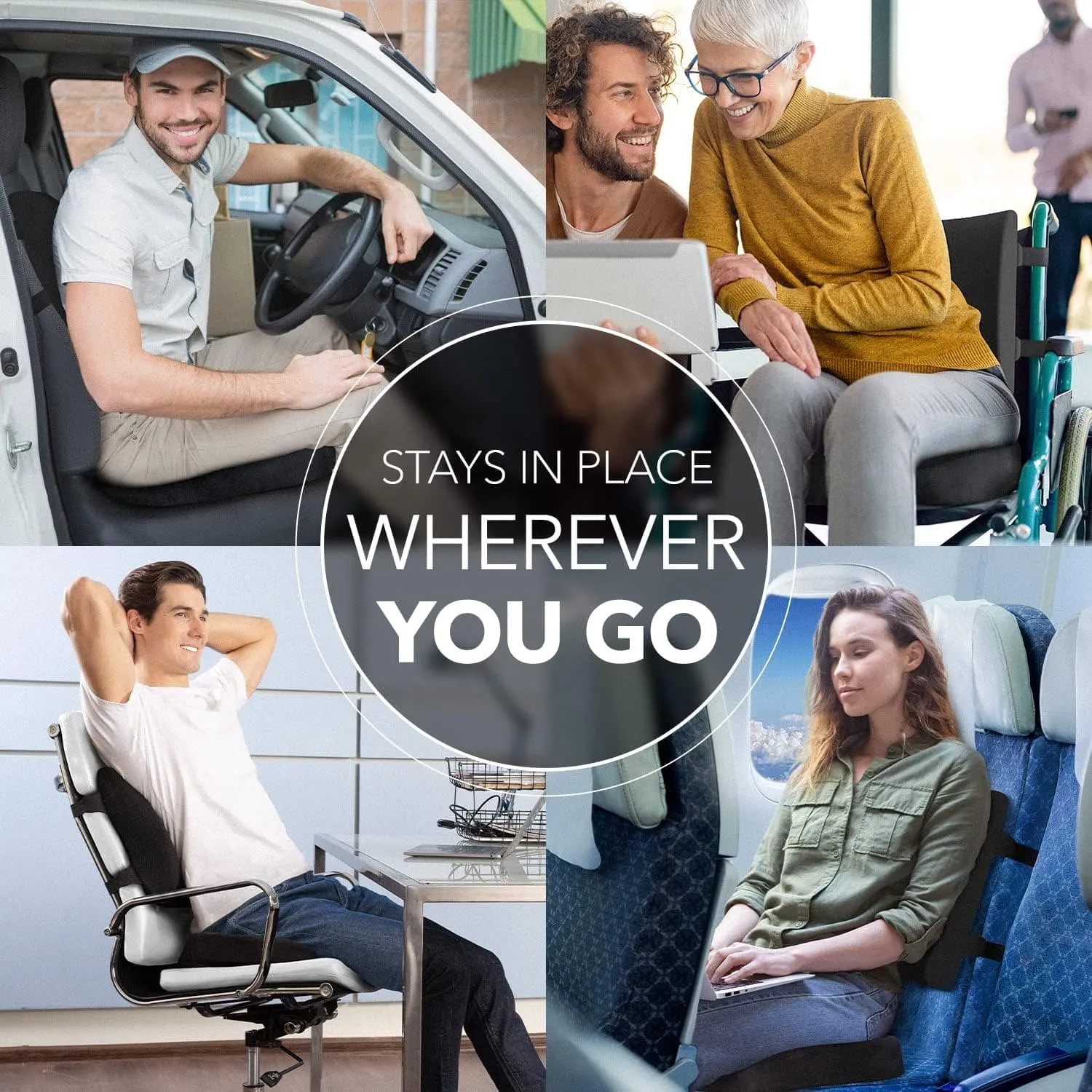 Ultimate Gel Infused Seat & Back Cushion