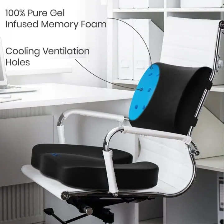 Ultimate Gel Infused Seat & Back Cushion