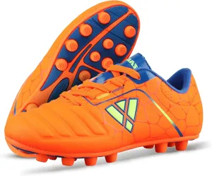 Vizari USA Soccer Cleats Boys, Girls - FG Firm Ground Football Shoes for Toddlers/Little/Big Kids - Youth Football Cleats - Comfort & Excellent Traction